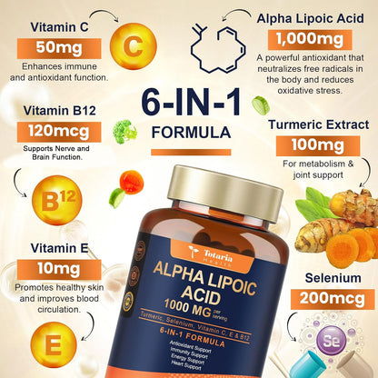 Alpha Lipoic Acid 1000Mg